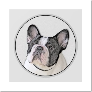 French Bulldog (Brindle Pied) Posters and Art